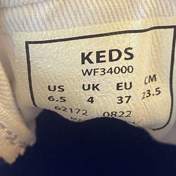 Keds Champion Women’s Canvas Tennis Shoes Size 6.5  NWOB - Picture 8 of 9